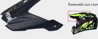 Casco Moto Motocross Nuevo