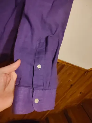 Camicia da uomo viola