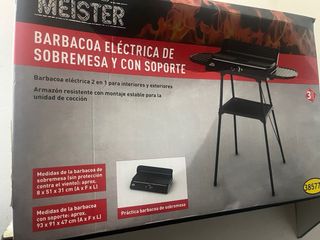 Barbacoa Eléctrica Grillmeister Negra