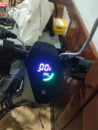 Patinete eléctrico con intermitentes ganga último