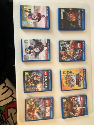 PS VITA - Minecraft, Colección LEGO, Invizimals...