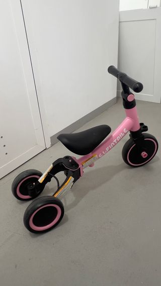 Triciclo 5 en 1 rosa Bersey