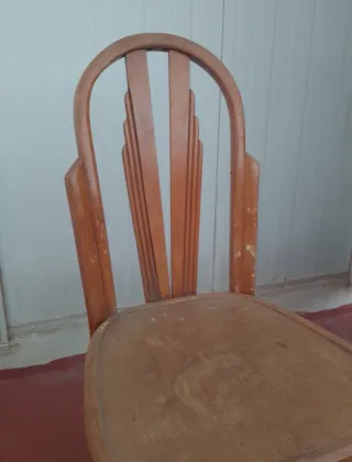 2 Vecchie Sedie Thonet Anni '60 in Legno