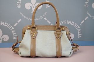 Louis Vuitton Sac De Nuit Borsa Beige/Marrone