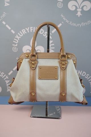 Louis Vuitton Sac De Nuit Borsa Beige/Marrone