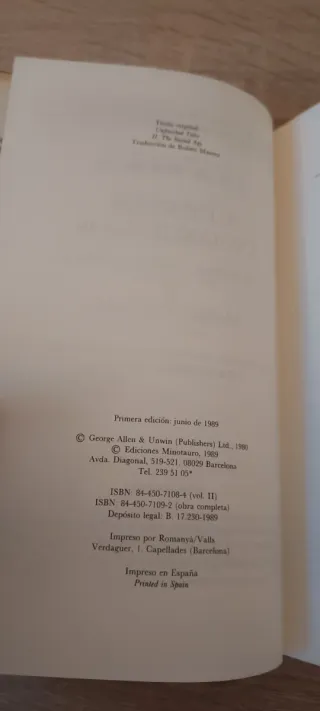 Cuentos Inconclusos II. La Segunda Edad. Tolkien.
