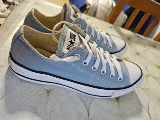 Zapatillas Converse Azul y Blanco Talla 38
