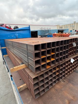 Tubo estructural 120x120 5mm 4m