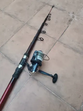 Caña Mitchell S:390 MESH CARBONF