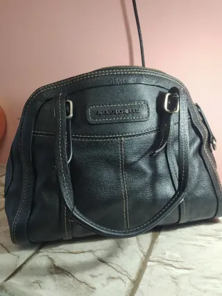 Bolso Adolfo Dominguez Negro Cuero