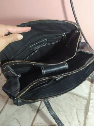 Bolso Adolfo Dominguez Negro Cuero