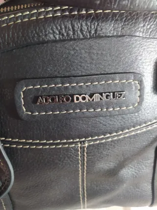 Bolso Adolfo Dominguez Negro Cuero
