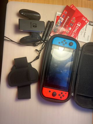 Nintendo Switch sport Blu/Rosso + Accessori