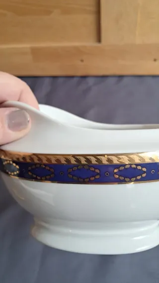 Salsera de porcelana alemana TPM
