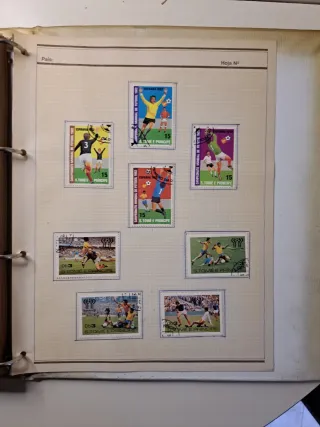 Sellos Vietnam Colección Trenes