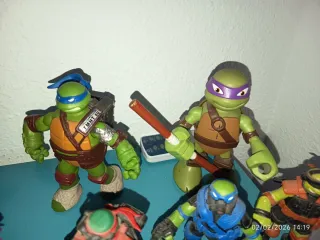Muñecos Tortugas Ninja