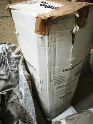 Cuna de viaje plegable