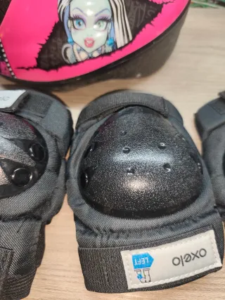 Pack Casco y Protecciones Oxelo Infantil