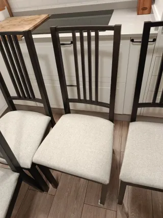 Set di 4 sedie da pranzo