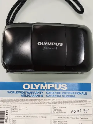 Cámara Olympus mju-1