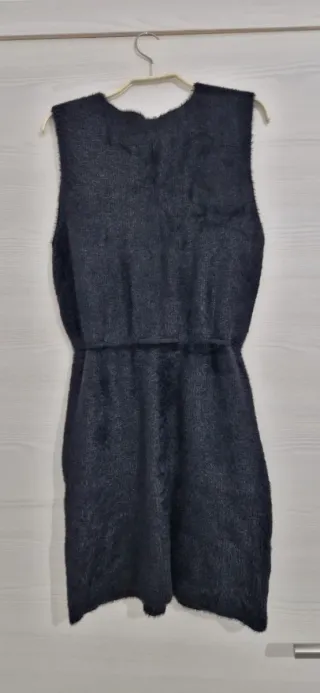 Miniabito in maglia smanicato donna taglia S/M