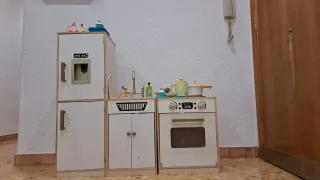 Cocina de juguete para niña