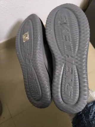 Zapatillas Skechers Delson Hombre Negro/Gris