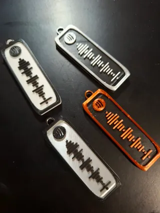 Llavero BTS Spotify Code