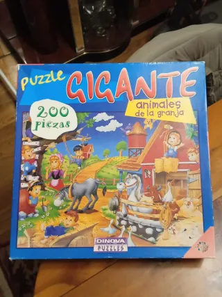 Puzzle Gigante 200 Piezas Animales Granja
