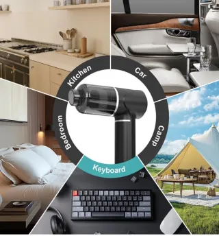 Aspiradora Portátil Negra