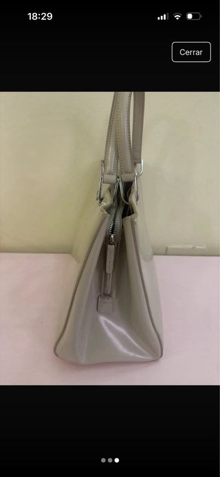 Bolso Adolfo Dominguez Beige