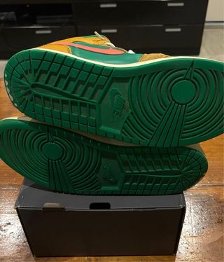 Nike Air Jordan 1 Mid SE Marrón Verde