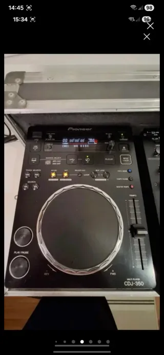 Pioneer DJM 450 + CDJ 350 Decksaver