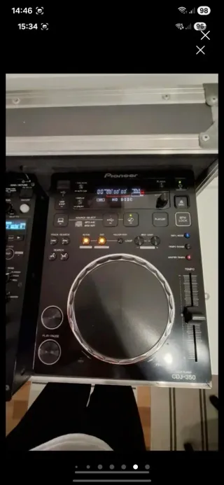 Pioneer DJM 450 + CDJ 350 Decksaver