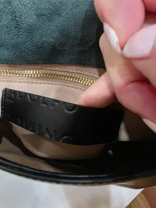 Bandolera Adolfo Dominguez Negra