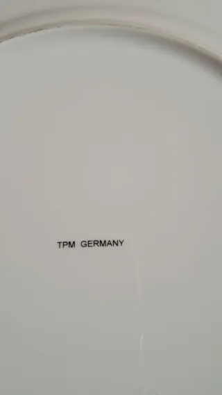 Plato Porcelana Alemana TPM 32cm