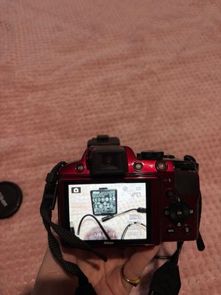 Cámara Nikon Coolpix P510 Zoom 42x Roja