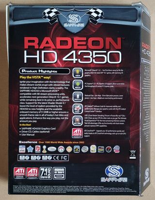 Scheda Video Sapphire Radeon HD 4350 1GB DDR2