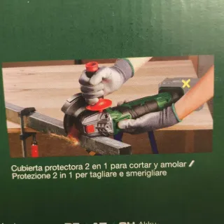 Amoladora PARKSIDE y Batería 4Ah y Cargador 4.5A