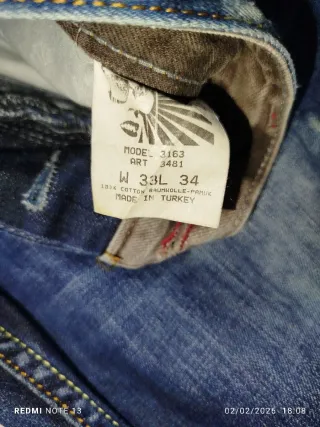 Pantalones Vaqueros Hombre Azules