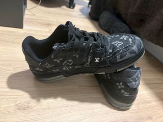 Zapatos Louis Vuitton Negros y Grises