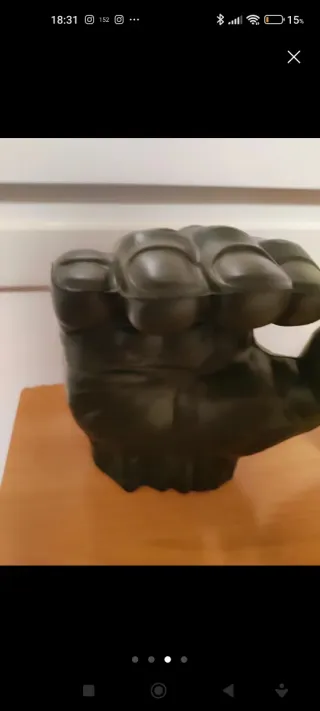 Puños Hulk Disfraz Carnaval