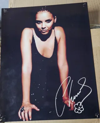 Foto firmada Chenoa