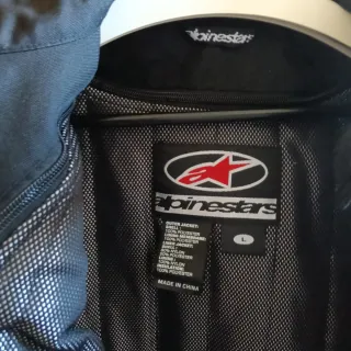 Chaqueta Moto Alpinestars Cordura Negra