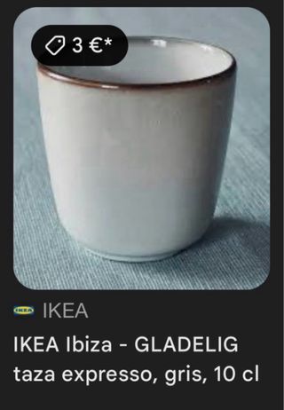 Tazas de café espresso de cerámica SE VENDE X PACK