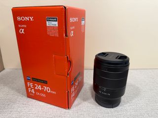 Objetivo Sony Zeiss 24-70mm f/4 FE Full Frame.