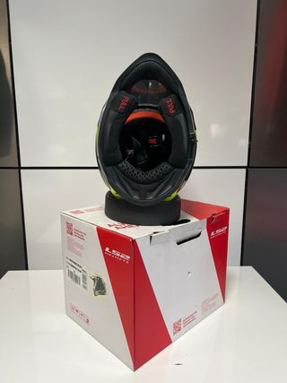 Casco LS2 Pioneer Trigger Negro/Amarillo