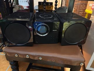 Equipo de música Philips negro