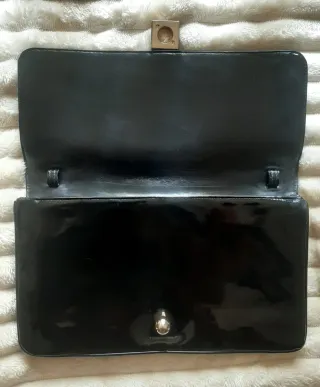 Bolso Loewe Piel Charol Vintage Años 70