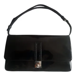 Bolso Loewe Piel Charol Vintage Años 70